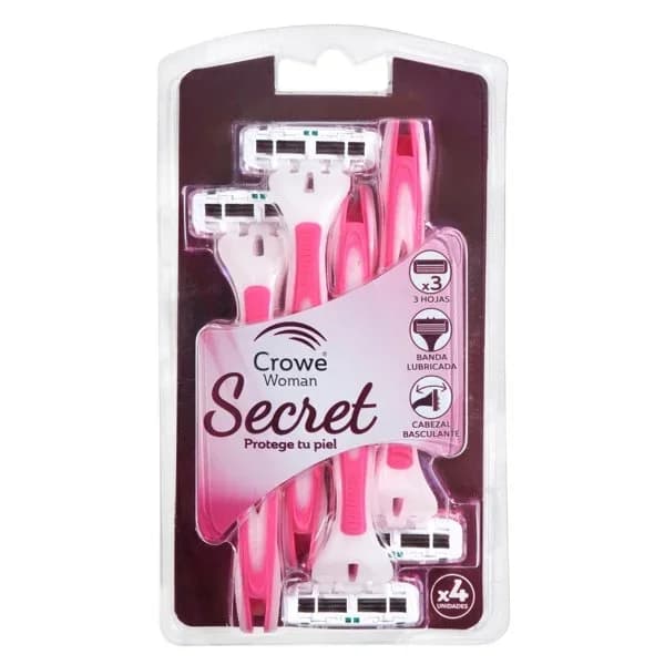 Maquinilla Desechable Woman Premium 4UD - 1 ud - Imagen del producto en Findit