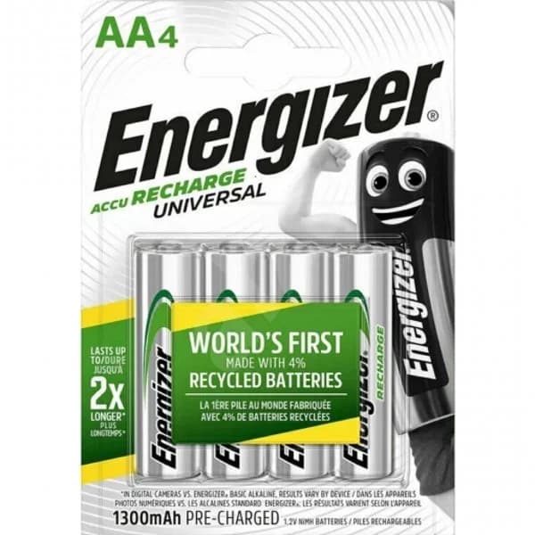 Pila Recargable AA HR06 Blister 4 Unidades - 4 ud - Imagen del producto en Findit