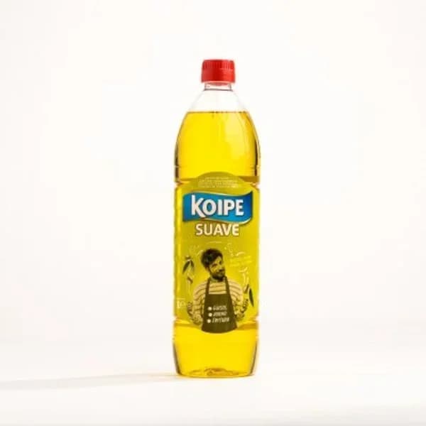 Aceite de oliva suave 0,4º KOIPE, botella 1 litro - 1 l - Imagen del producto en Findit