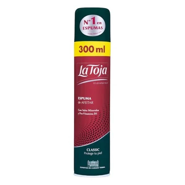 Espuma de afeitar Classic LA TOJA, spray 300 ml - 0.3 l - Imagen del producto en Findit