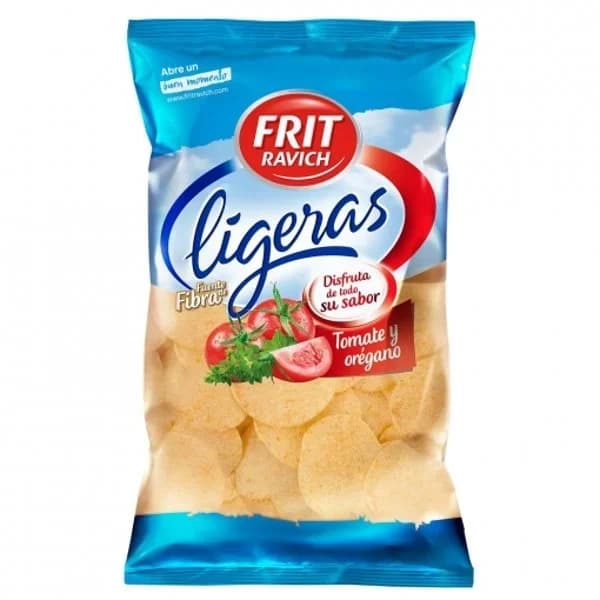 Patatas fritas sabor tomate y orégano light Frit Ravich 115 g. - 0.12 kg - Imagen del producto en Findit