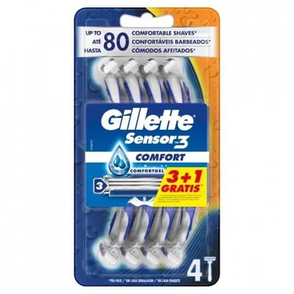 Maquinilla Desechable  Sensor 3 Confort - 1 ud - Imagen del producto en Findit