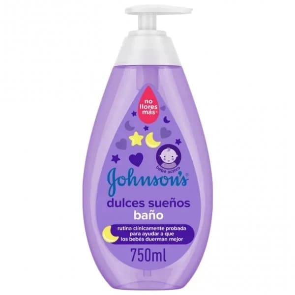 Gel de baño dulces sueños Johnson bote 750 ml - 0.75 l - Imagen del producto en Findit
