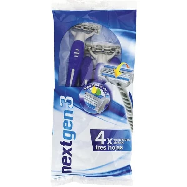 Maquinilla de Afeitar 3H Desechable - 4.02 ud - Imagen del producto en Findit