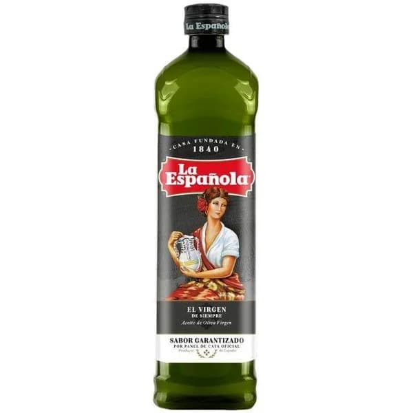 Aceite de oliva virgen LA ESPAÑOLA, botella 1 litro - 1 l - Imagen del producto en Findit