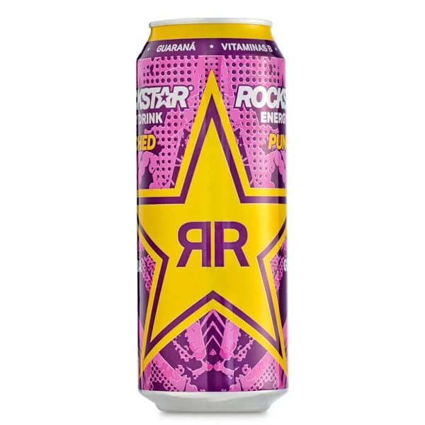 Bebida energética sabor guayaba Rockstar lata 500 ml - 0.5 l - Imagen del producto en Findit