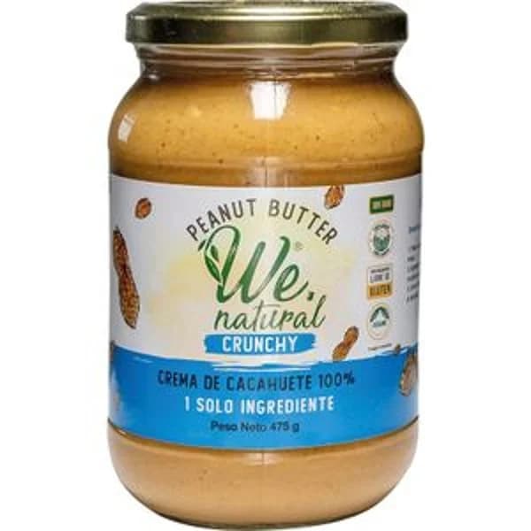Crema de Cacahuete Crujiente 100% Natural - 0.48 kg - Imagen del producto en Findit