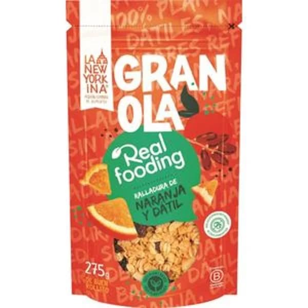 Granola con ralladura de naranja y dátil 275 g - 0.27 kg - Imagen del producto en Findit