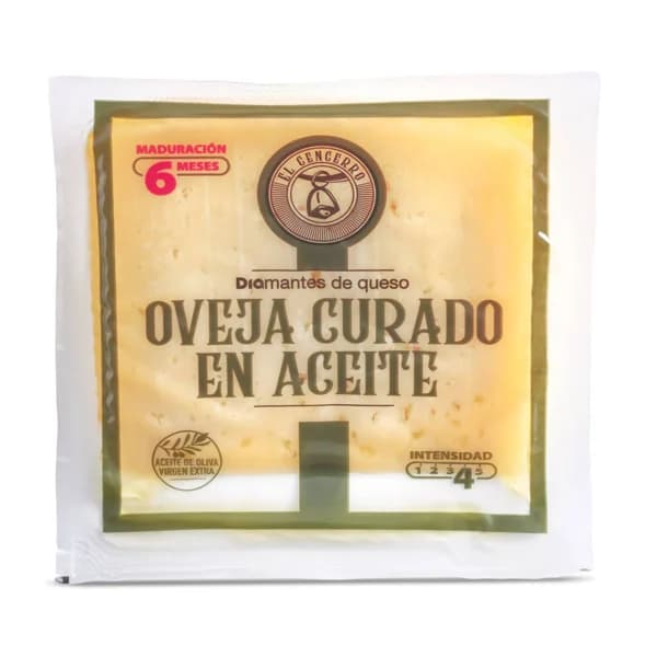 Queso curado de oveja en aceite El Cencerro de Dia 250 g - 0.25 kg - Imagen del producto en Findit