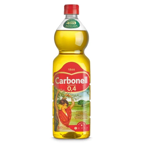 Aceite de oliva suave Carbonell botella 1 l - 1 l - Imagen del producto en Findit