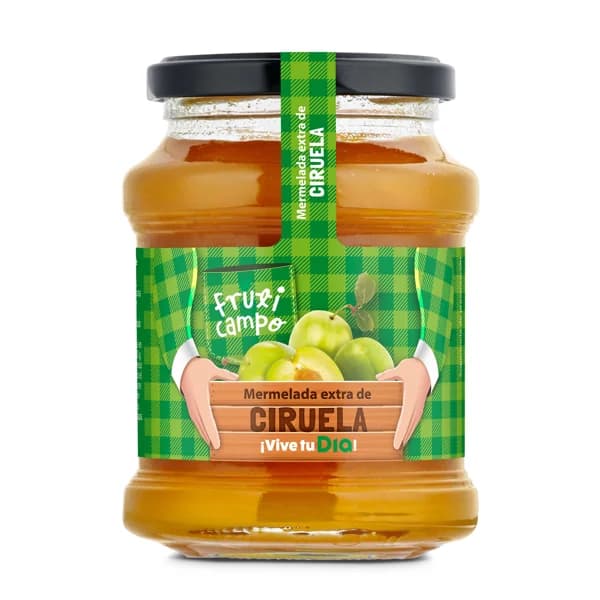 Mermelada de ciruela extra Fruticampo de Dia frasco 390 g - 0.39 kg - Imagen del producto en Findit