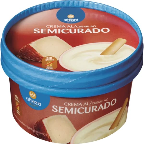 Crema de Queso Semicurado - 0.12 kg - Imagen del producto en Findit