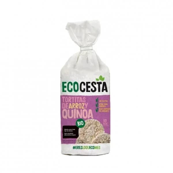 Tortitas ecológicas de arroz y quinoa 120 g - 0.12 kg - Imagen del producto en Findit