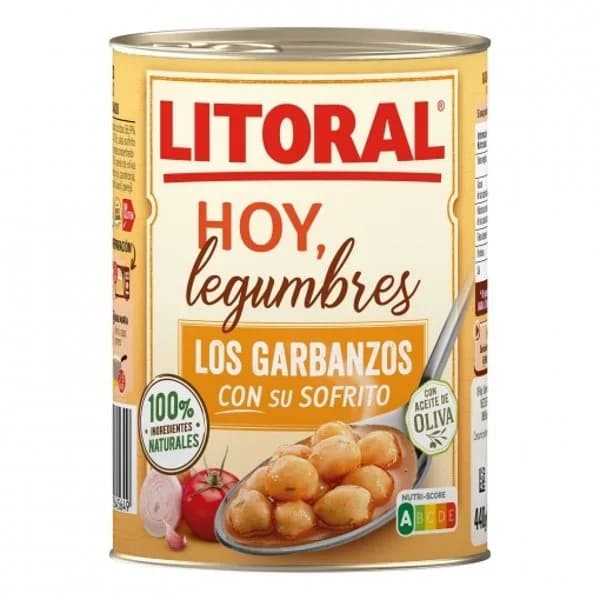 Garbanzo con sofrito 440 g - 0.44 kg - Imagen del producto en Findit