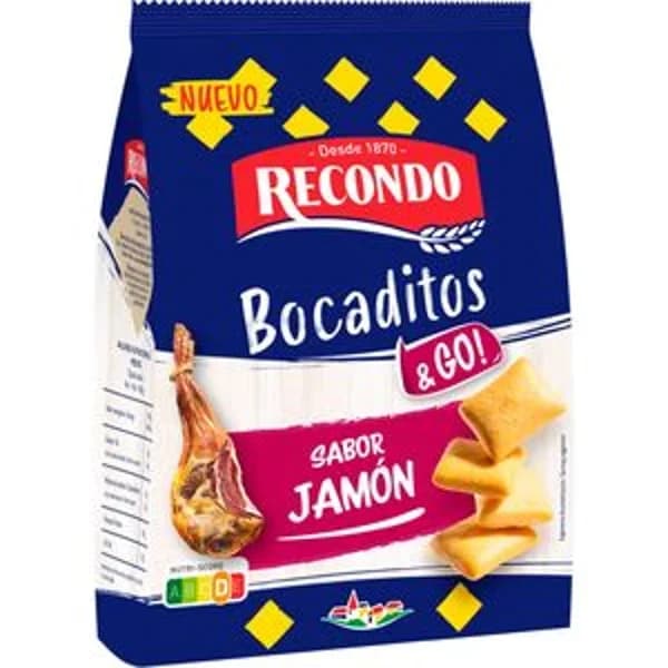 Bocaditos sabor a jamón 90 g - 0.09 kg - Imagen del producto en Findit
