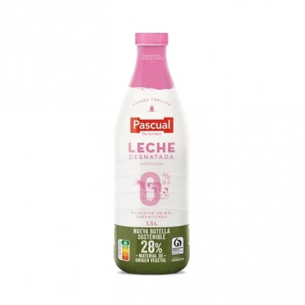 Leche Desnatada Botella 1,5L - 1.5 l - Imagen del producto en Findit