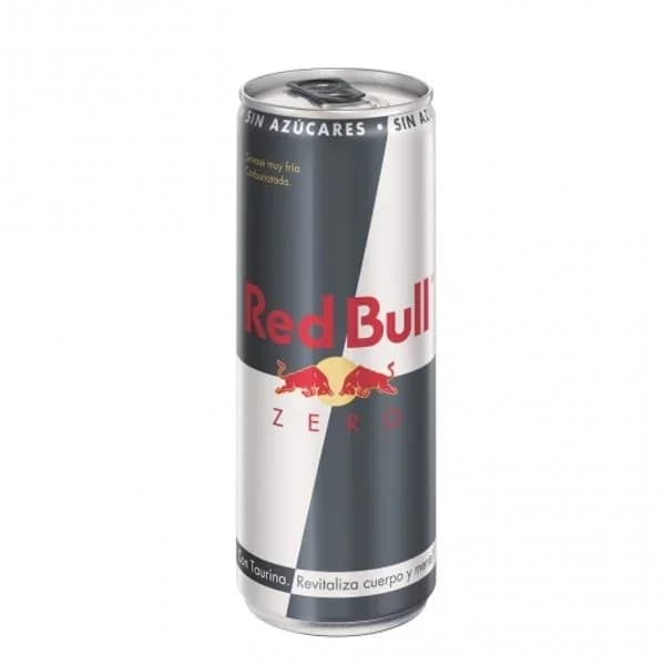 Bebida energética sin azúcar RED BULL Zero, lata 25 cl - 0.25 l - Imagen del producto en Findit