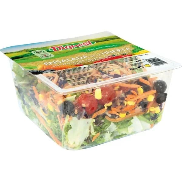 Ensalada del Huerto (Base Vegetal, Tomate, Maiz, Z - 0.4 kg - Imagen del producto en Findit